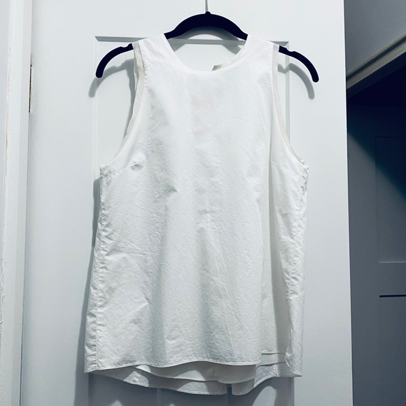 Alexis white sleeveless blouse - Picture 1 of 7